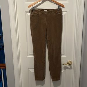 J Jill corduroy trousers